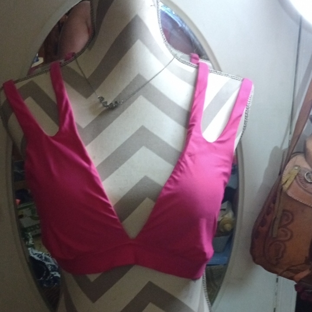 Pink Strappy Bralette